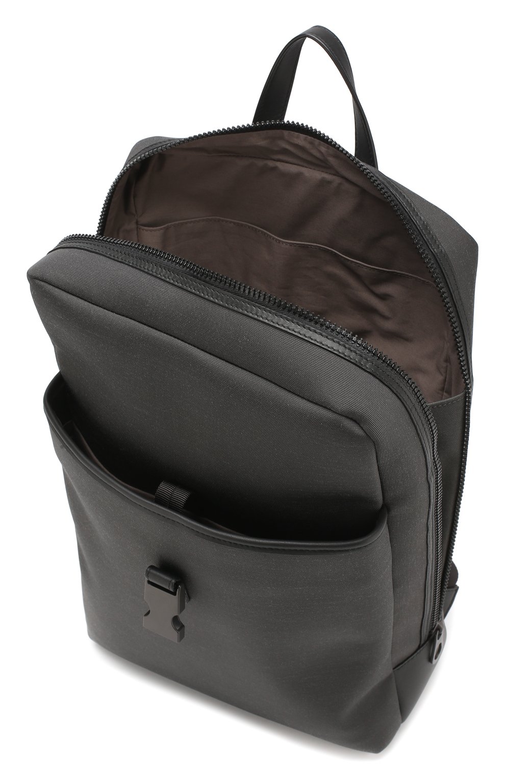 Текстильный рюкзак BOTTEGA VENETA серого цвета по цене 187000 руб., арт. 548397/VAYE7, фото 4 Текстильный рюкзак BOTTEGA VENETA, арт. 548397/VAYE7, фото 4