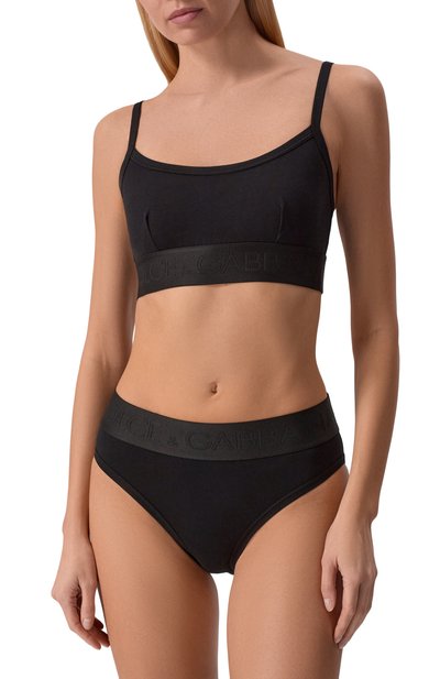Хлопковый бюстгальтер DOLCE & GABBANA, арт. 07D61T/0N027, фото 2