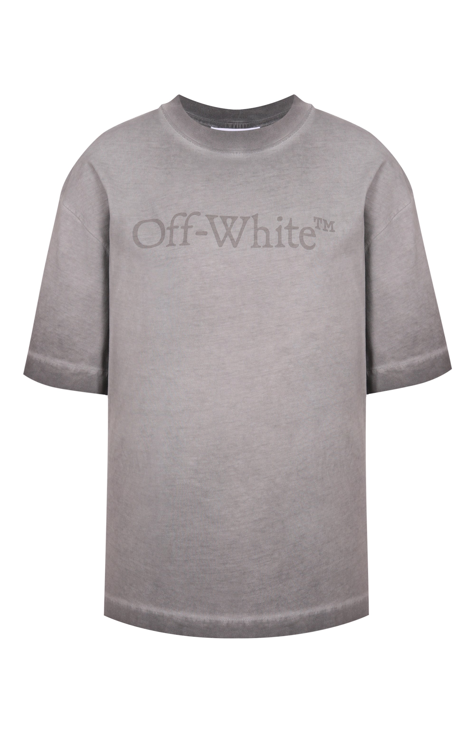 Хлопковая футболка OFF-WHITE, арт. 0WAA13FF25JER001, фото 1