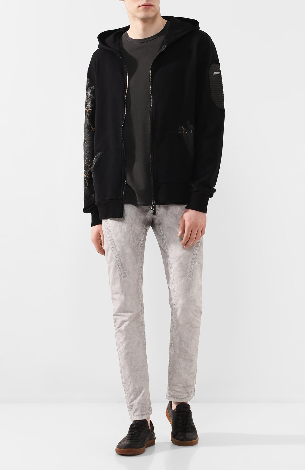 Хлопковые брюки ISAAC SELLAM, арт. EPICURIEN-WAX E20, фото 2