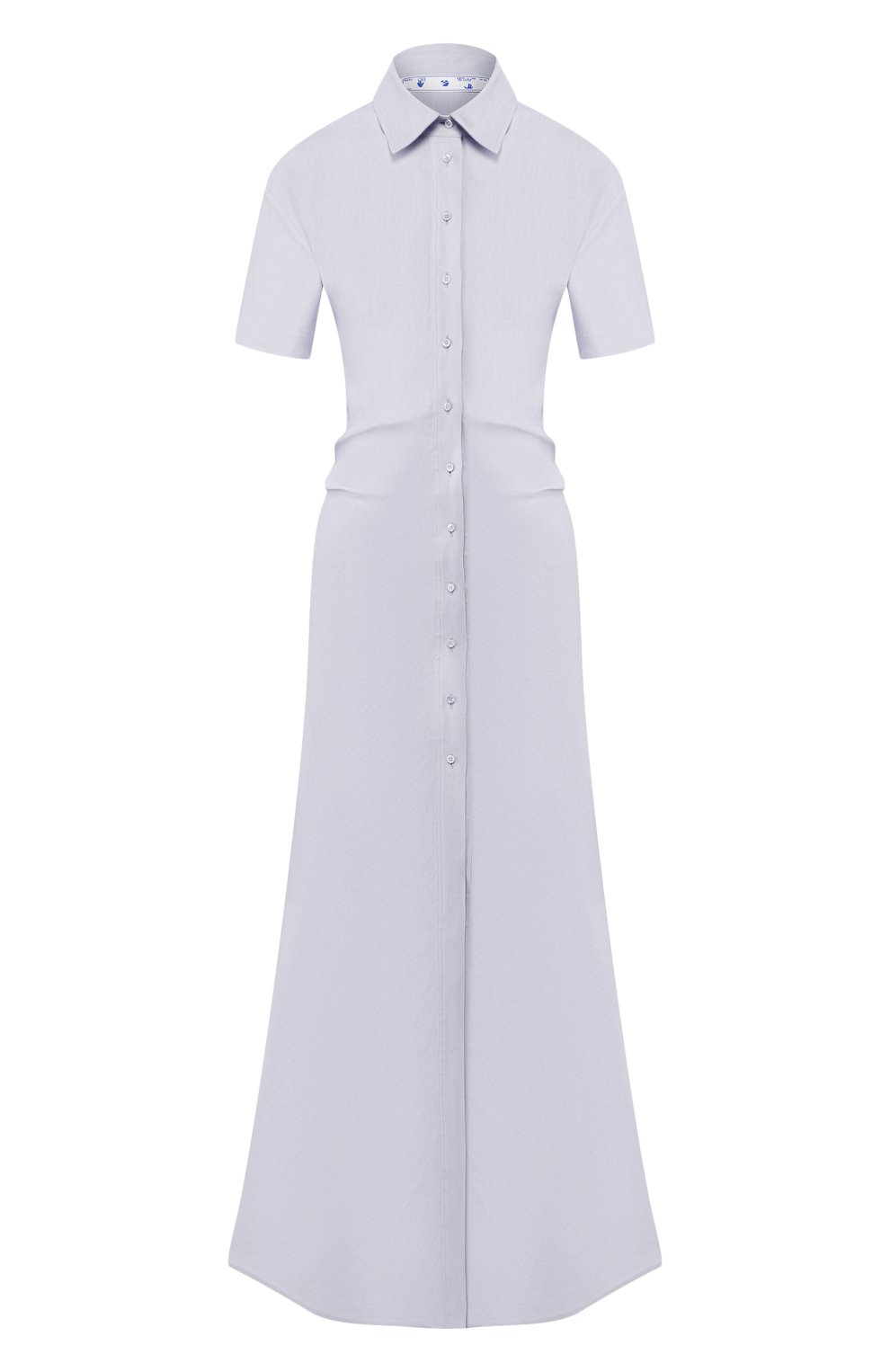 Платье из смеси льна и вискозы OFF-WHITE, арт. 0WDB248S20FAB0014000, фото 1