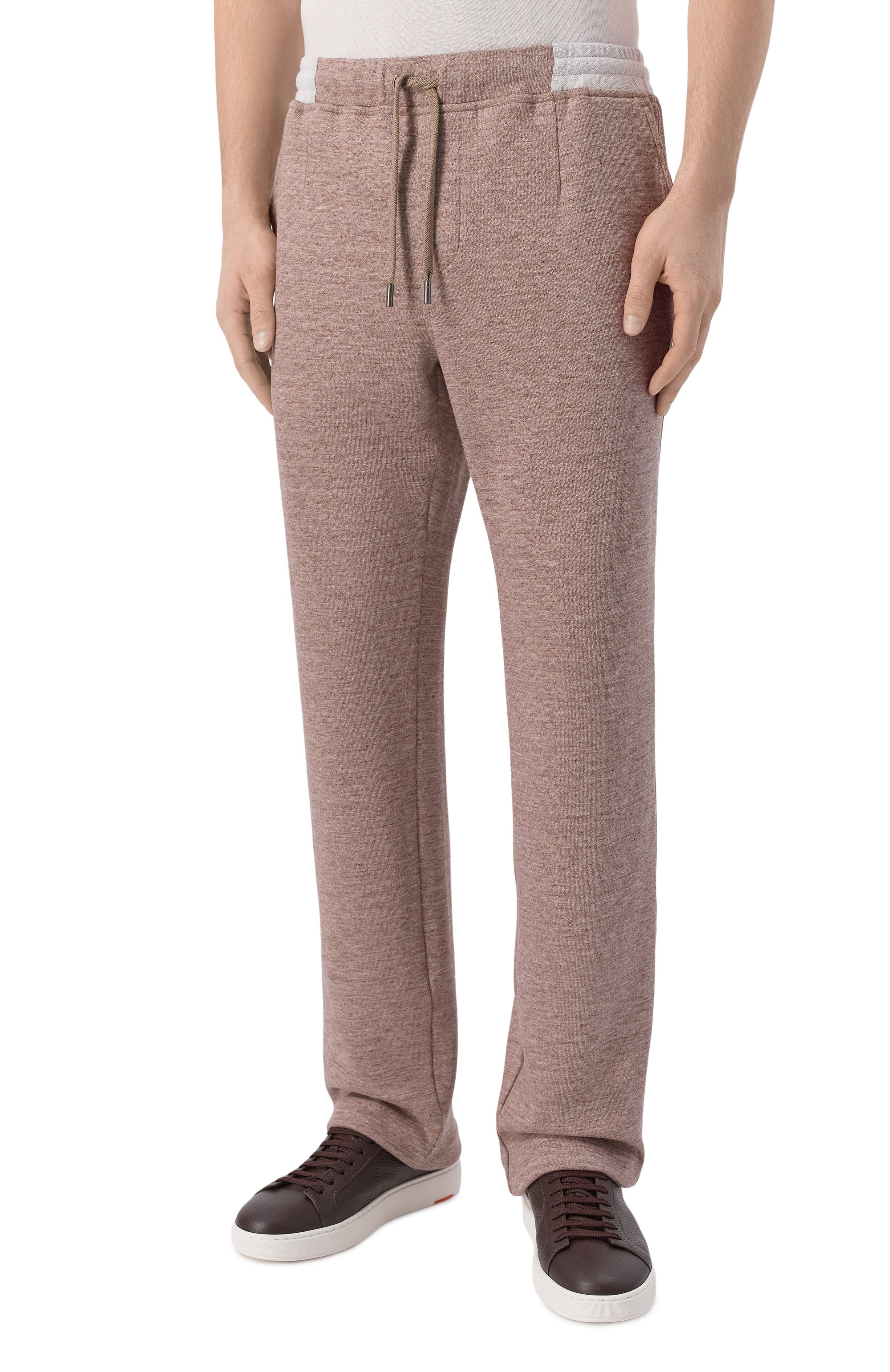 Брюки изо льна и хлопка ANDREA CAMPAGNA, арт. 20M732.ZQ00.CAMP., фото 3