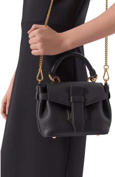 Сумка charlie mini LANCEL черного цвета по цене 103500 руб., арт. A13165, фото 2 Сумка charlie mini LANCEL, арт. A13165, фото 2