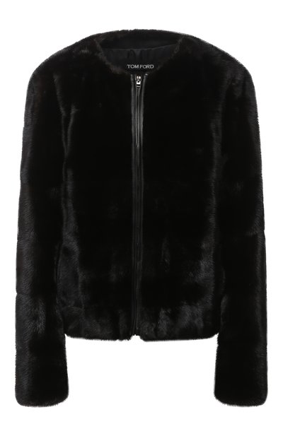 Женская шуба из меха норки TOM FORD, арт. GIF727/FUX007