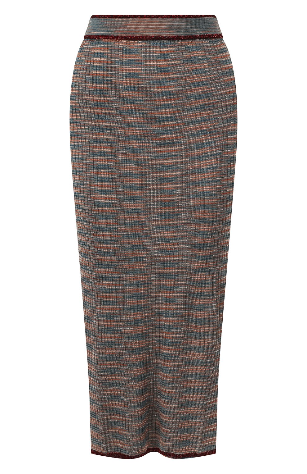 Юбка из смеси вискозы и шерсти M MISSONI разноцветного цвета по цене 45100 руб., арт. 2DH00051/2K001Q, фото 1 Юбка из смеси вискозы и шерсти M MISSONI, арт. 2DH00051/2K001Q, фото 1