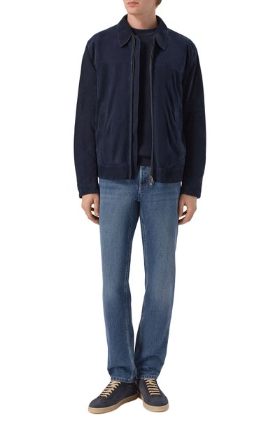Мужской хлопковый джемпер BRUNELLO CUCINELLI, арт. M29400100
