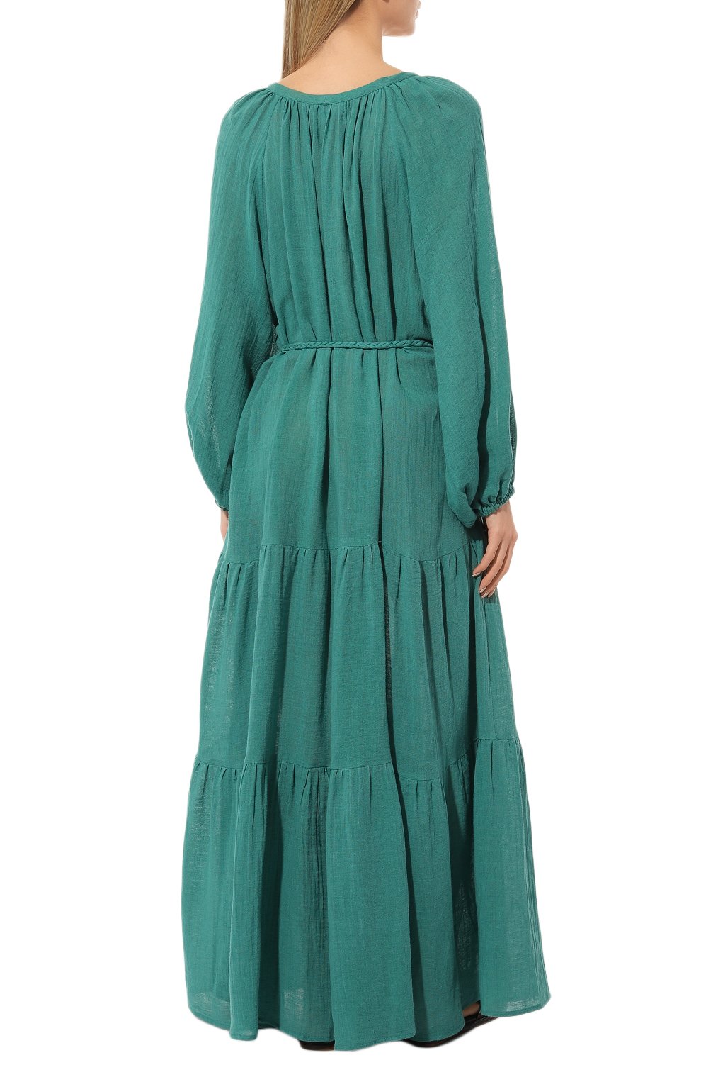 Платье изо льна и хлопка A MERE CO, арт. AMC-RSS23-064EM, фото 4