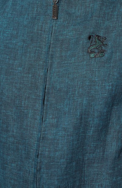 Льняной бомбер ZILLI, арт. MF0-84060-G13711/0001, фото 5