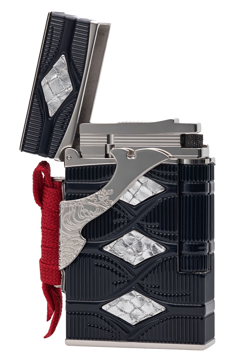 Зажигалка S.T. DUPONT черного цвета по цене 370500 руб., арт. 1600114, фото 2 Зажигалка S.T. DUPONT, арт. 1600114, фото 2