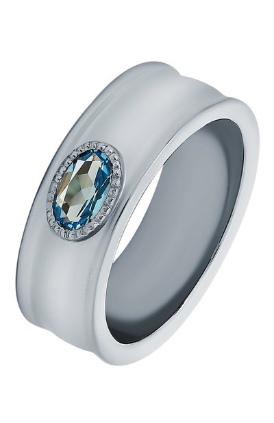 Кольцо с голубым топазом MOONKA, арт. an-r-tpz, фото 1