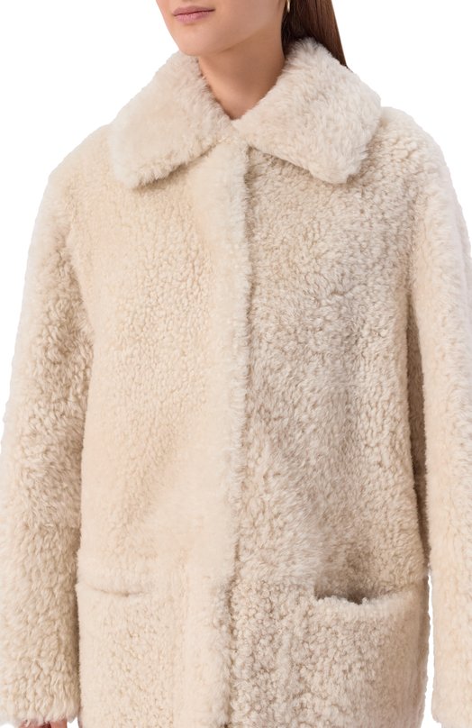 Дубленка из овчины Simonetta Ravizza F04C0134H20 Кремовый  F04C0134H20 Фото 5