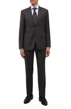 Мужская хлопковая сорочка ZEGNA голубого цвета, арт. 301205/9MS0BA | Фото 2 (Манжеты: На пуговицах; Принт: Клетка; Рукава: Длинные; Рубашки М: Regular Fit; Воротник: Акула; Длина (для топов): Стандартные; Региональные ограничения белый список (Axapta Mercury): RU; Материал сплава: Проставлено; Материал внешний: Хлопок; Стили: Классический; Случай: Формальный; Драгоценные камни: Проставлено)