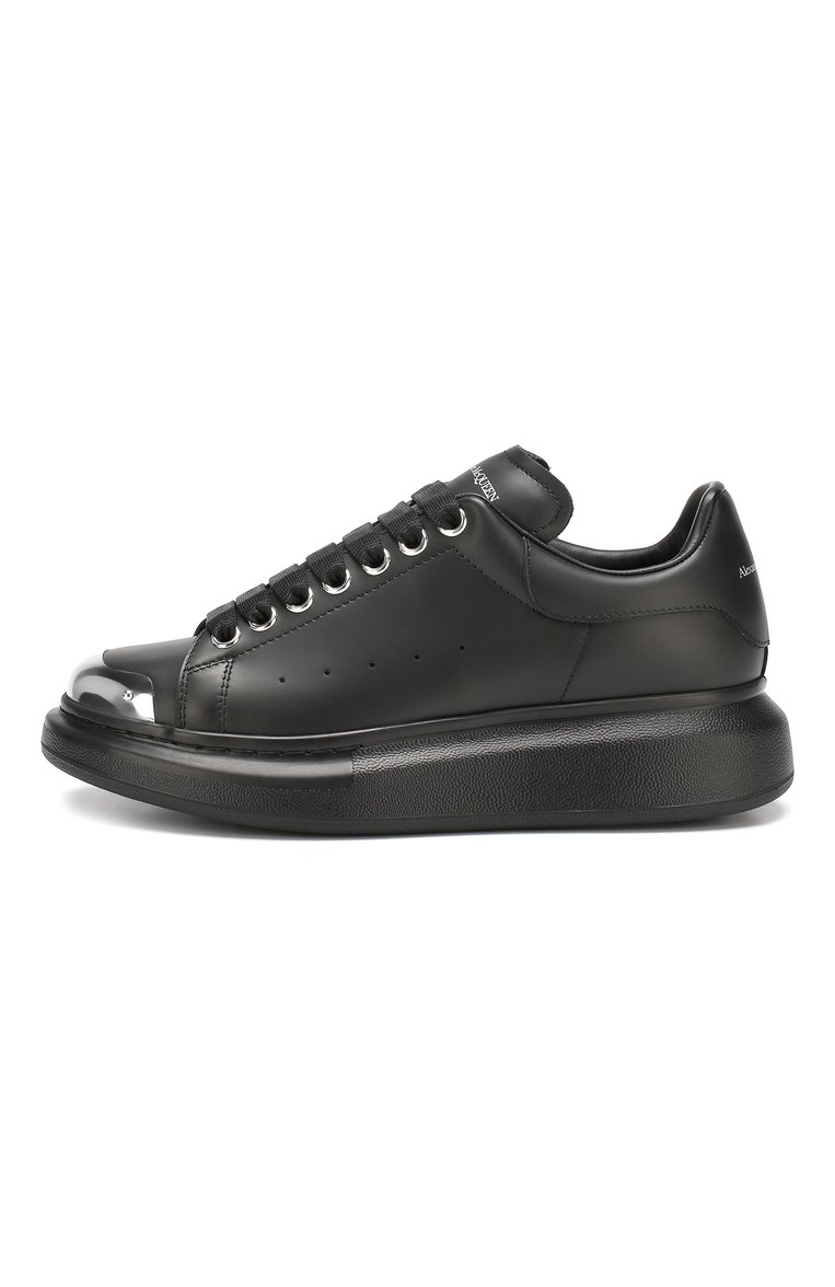 Кожаные кеды ALEXANDER MCQUEEN, арт. 571029/WHQYW, фото 1