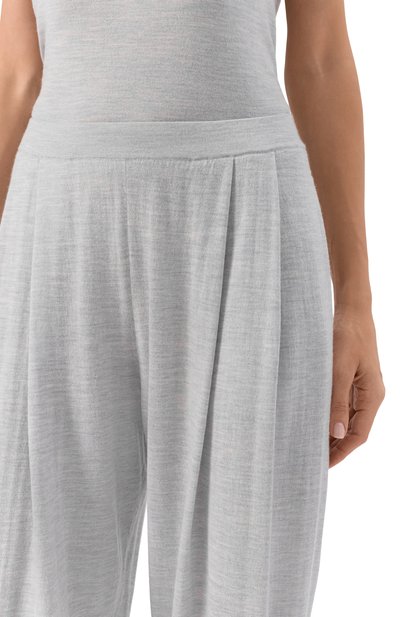 Джоггеры из шерсти и шелка 12 STOREEZ серого цвета по цене 19000 руб., арт. 134015, фото 5 Джоггеры из шерсти и шелка 12 STOREEZ, арт. 134015, фото 5