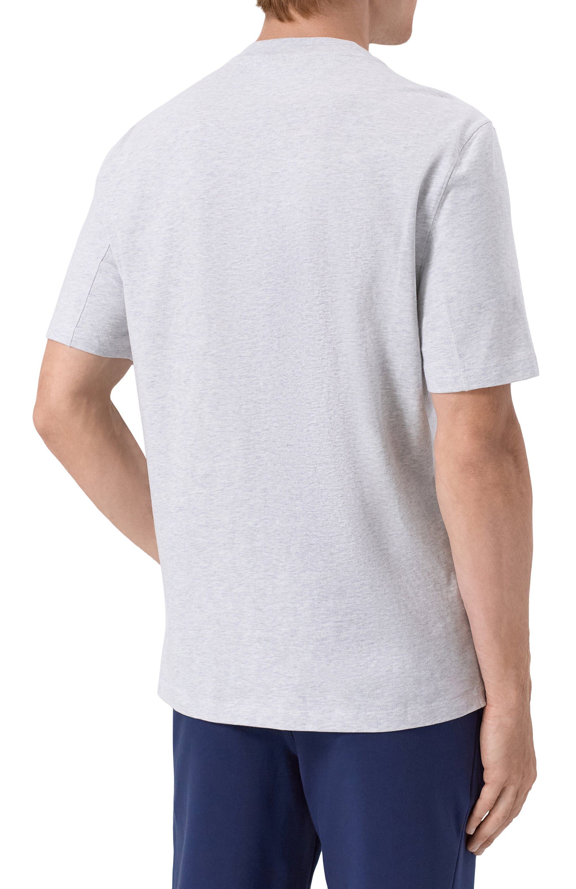 Хлопковая футболка BRUNELLO CUCINELLI, арт. M0B138517, фото 4