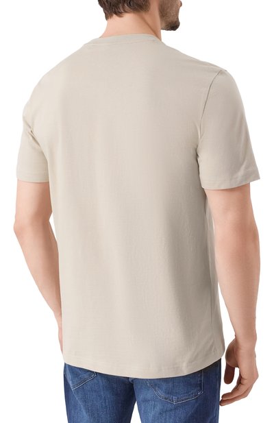 Хлопковая футболка BOSS ORANGE, арт. 50539187, фото 4