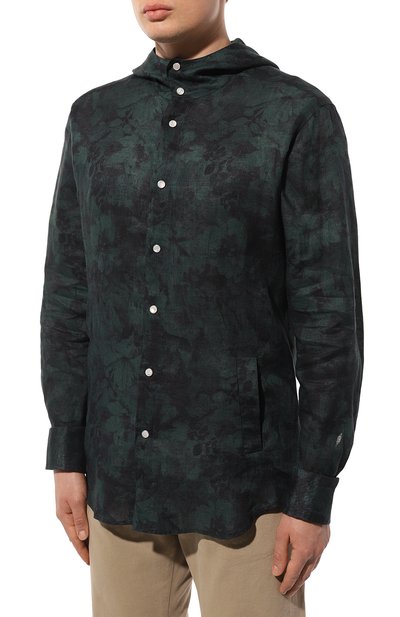 Льняная рубашка KITON, арт. UMCMARH08868, фото 3