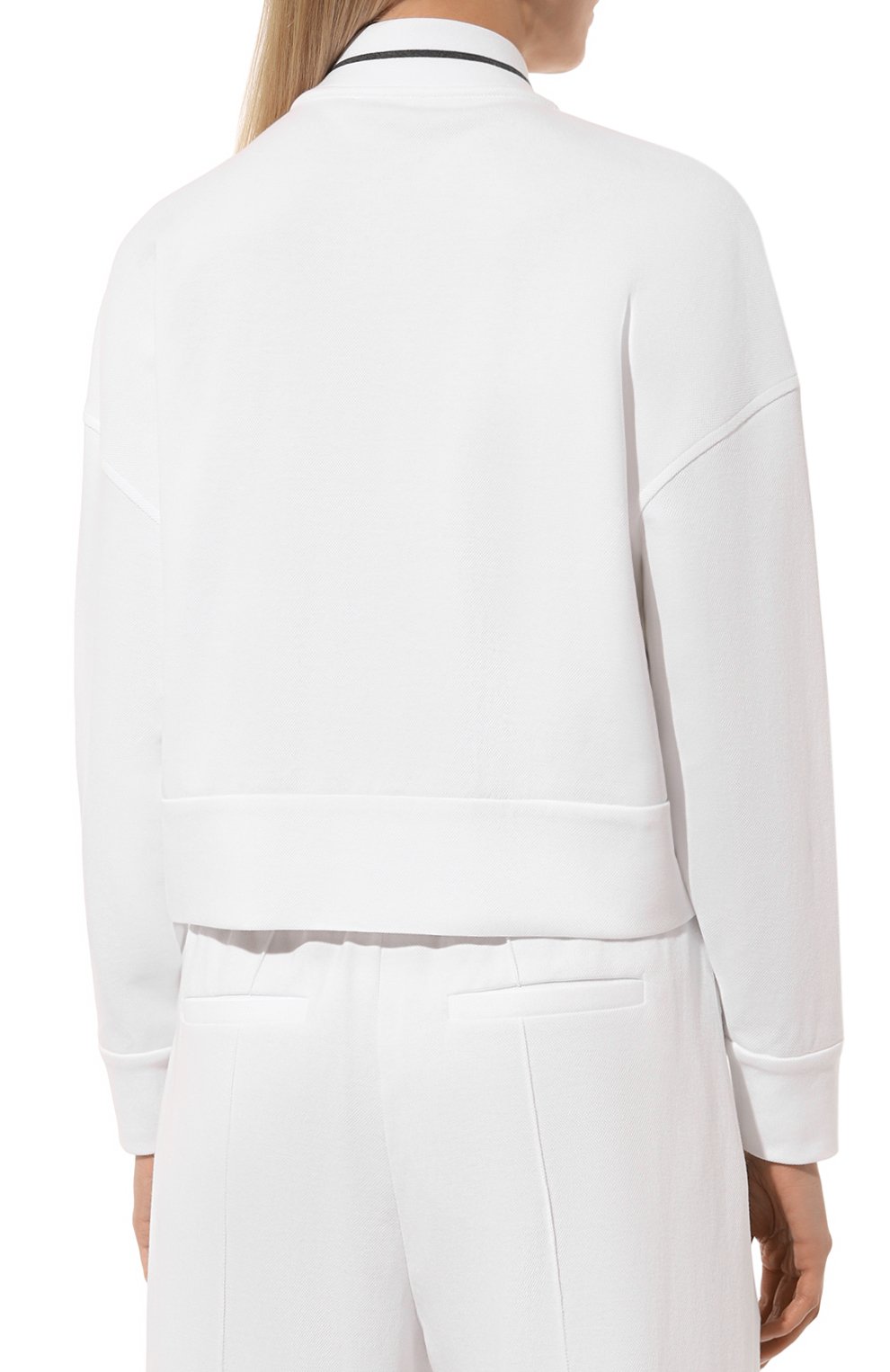 Хлопковый бомбер BRUNELLO CUCINELLI, арт. MG927HC706, фото 4