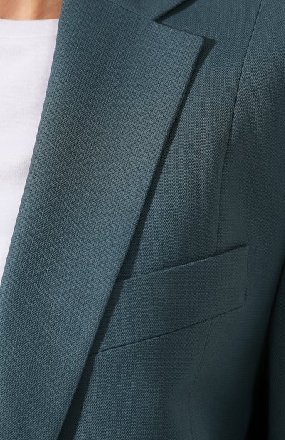 Жакет ACNE STUDIOS голубого цвета по цене 51300 руб., арт. AH0044, фото 5 Жакет ACNE STUDIOS, арт. AH0044, фото 5