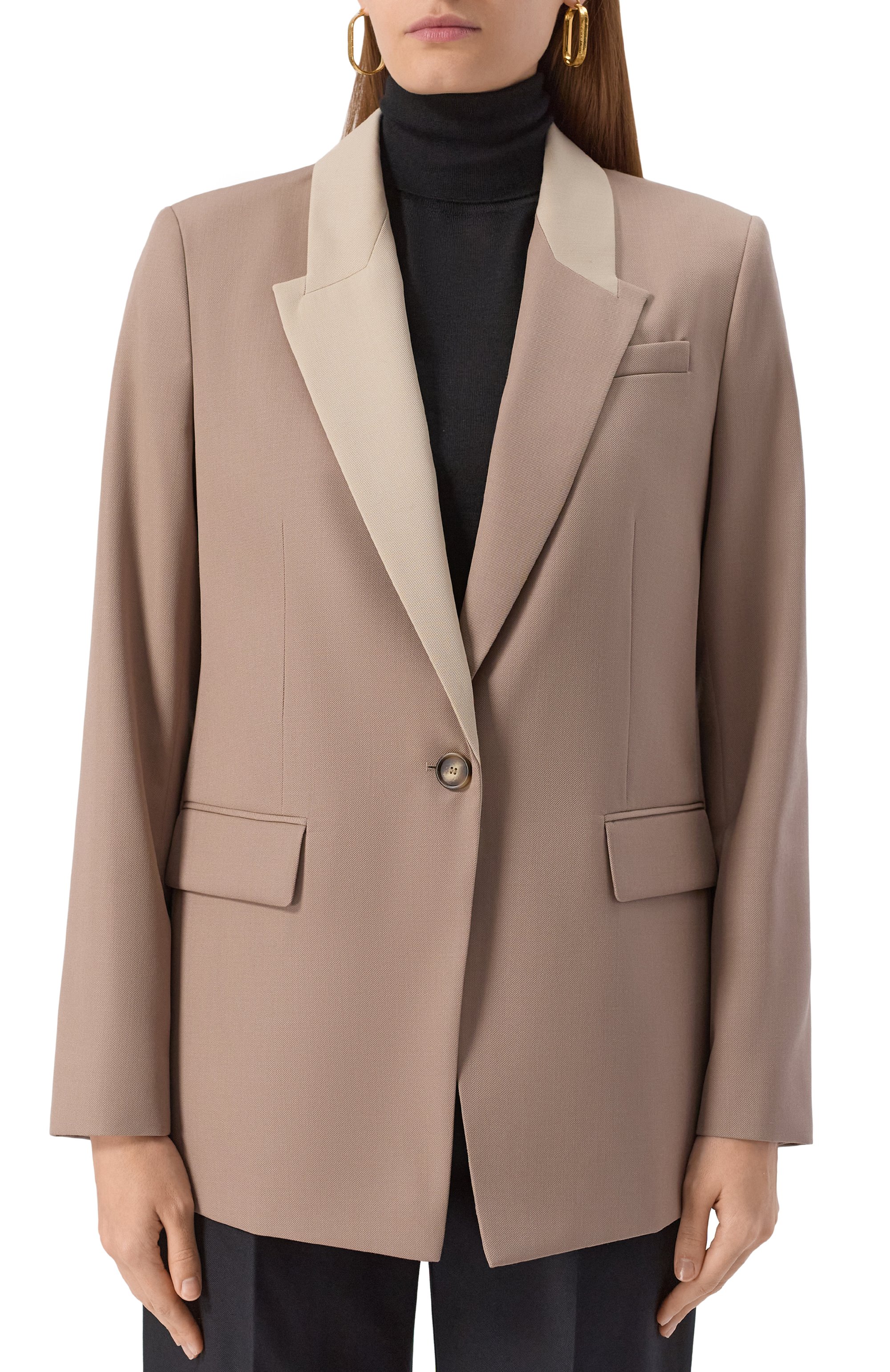 Шерстяной жакет BOSS, арт. 50543409, фото 3