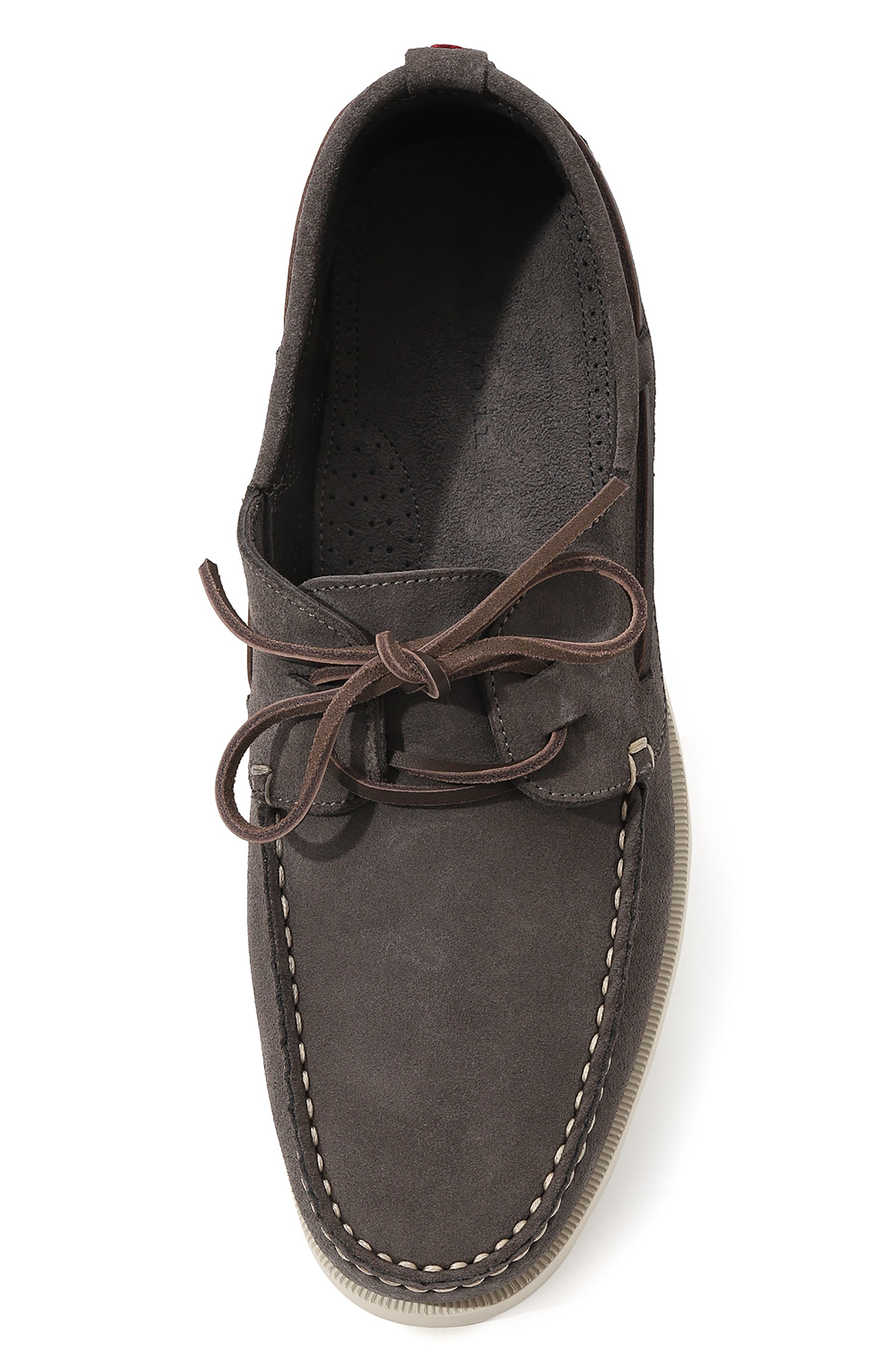 Замшевые топсайдеры KITON, арт. USSA062N00985, фото 6