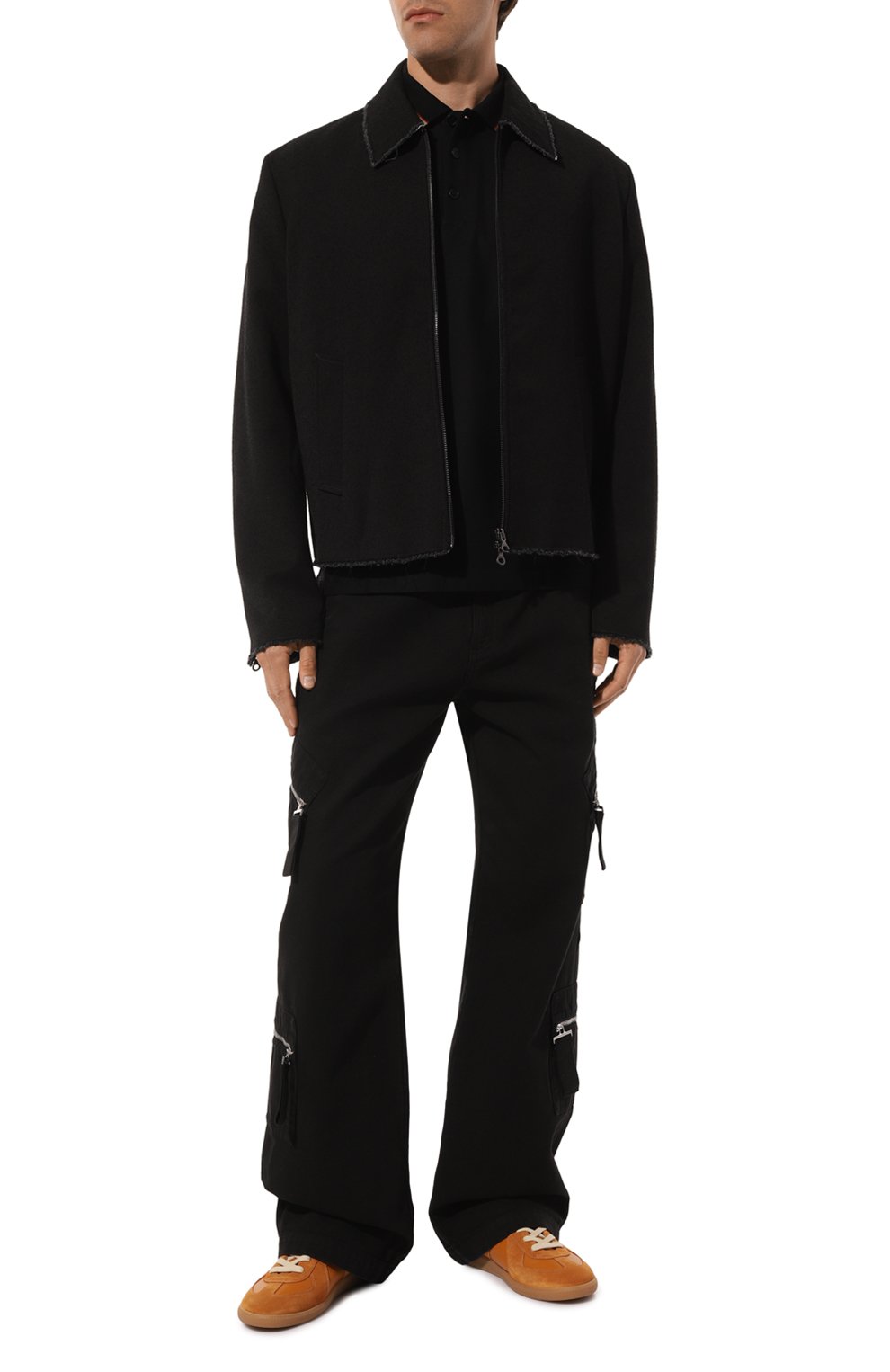 Хлопковое поло BURBERRY, арт. 8084017, фото 2