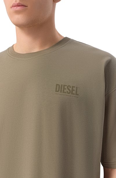 Хлопковая футболка DIESEL, арт. A19985/0AGRI, фото 5