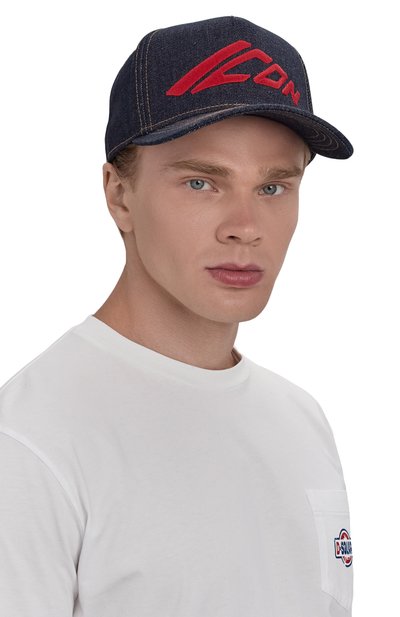 Джинсовая бейсболка DSQUARED2, арт. BCM0940/10100001, фото 2