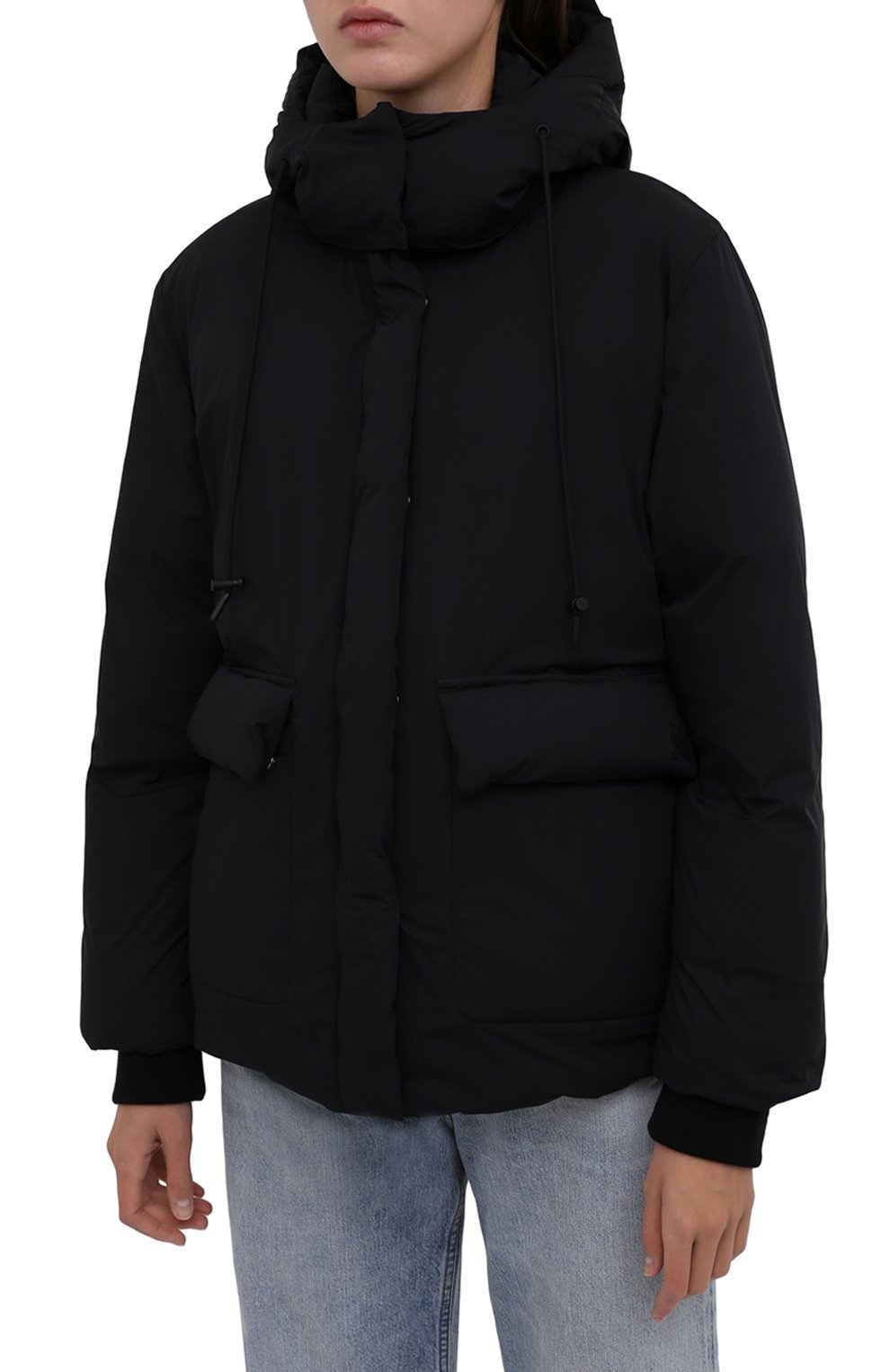Пуховик KENZO черного цвета по цене 79150 руб., арт. FB620U066563, фото 3 Пуховик KENZO, арт. FB620U066563, фото 3