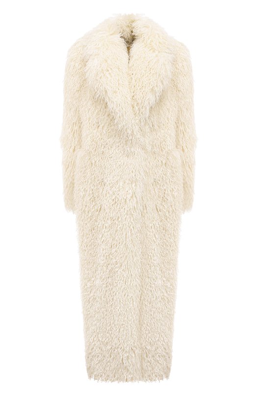 Шуба из экомеха Giuseppe di Morabito 03PFC0045 03308 Кремовый 03PFC0045 03308