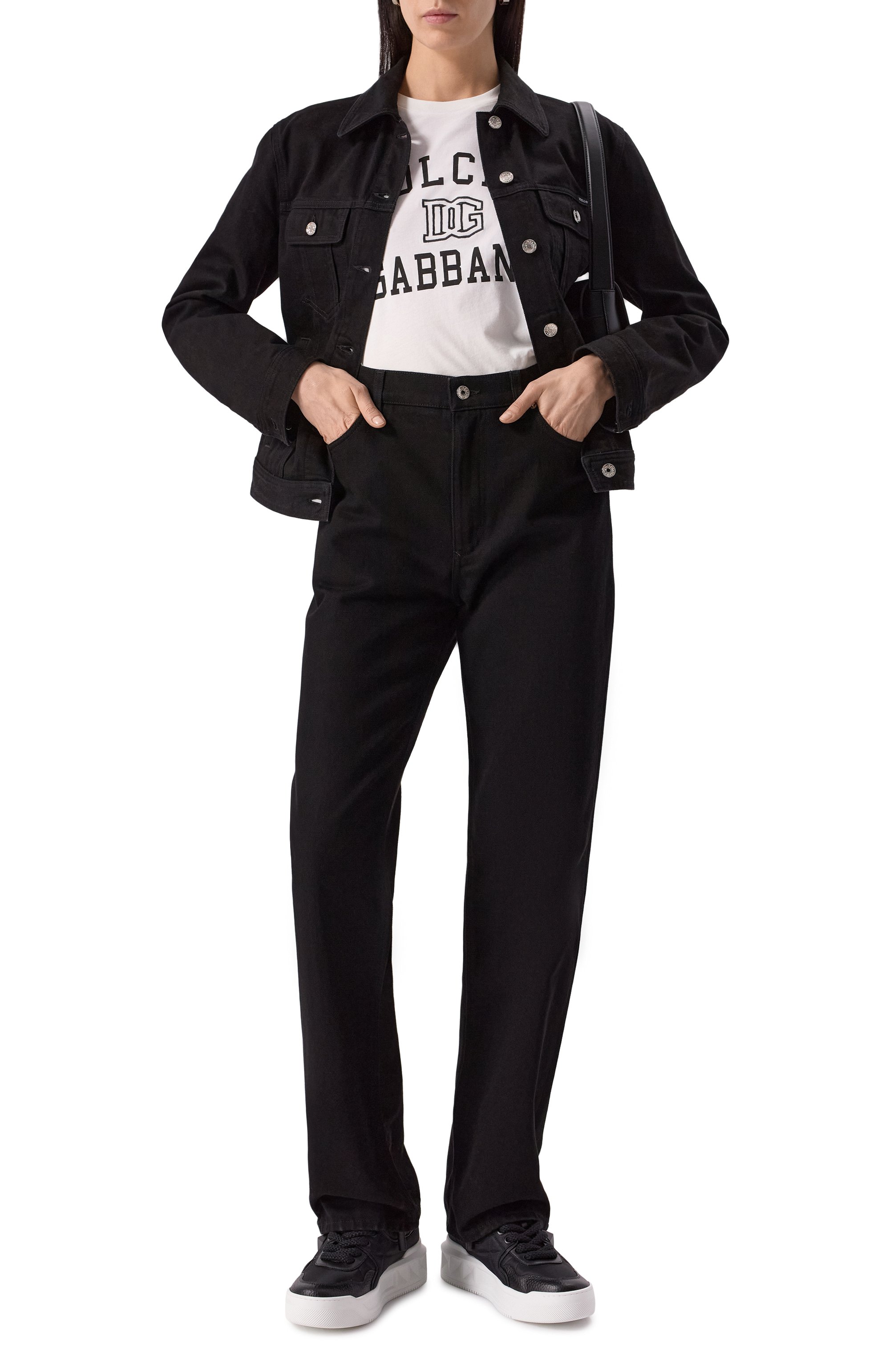 Текстильные кеды one stud xl VALENTINO, арт. 5W0S0FQ4/CPB, фото 2