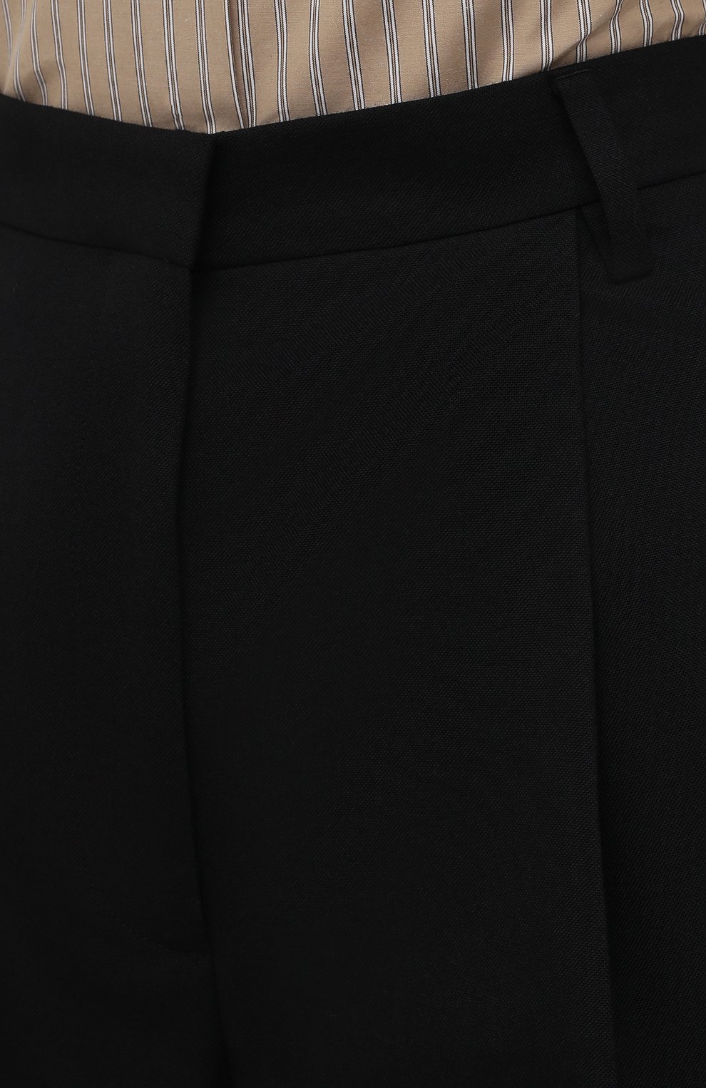 Шерстяные шорты DRIES VAN NOTEN черного цвета по цене 48100 руб., арт. 212-010974-3183, фото 5 Шерстяные шорты DRIES VAN NOTEN, арт. 212-010974-3183, фото 5