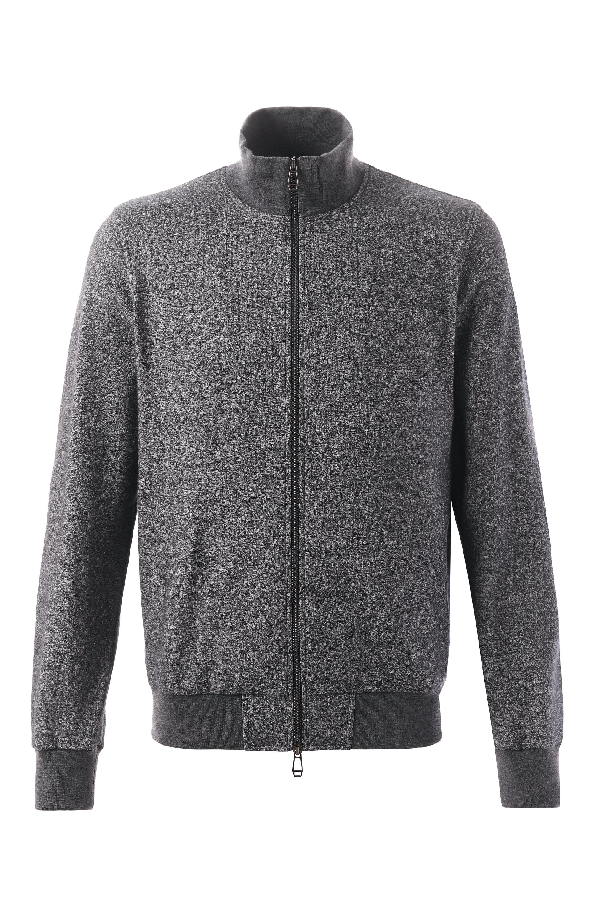 Кардиган из шерсти и шелка MVST темно-серого цвета по цене 158000 руб., арт. 17M468/SS00, фото 1 Кардиган из шерсти и шелка MVST, арт. 17M468/SS00, фото 1