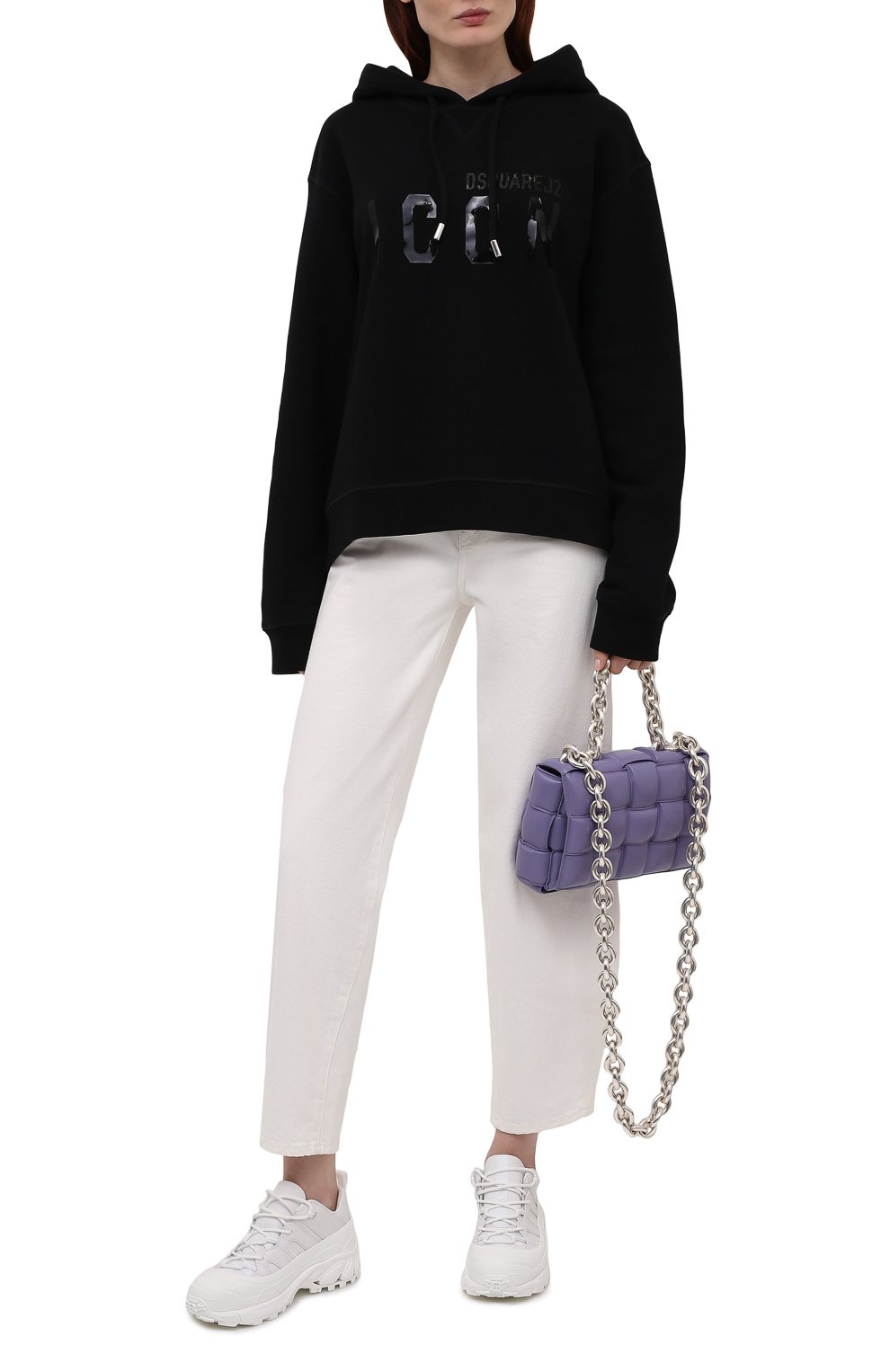 Хлопковое худи DSQUARED2, арт. S80GU0048/S25042, фото 2