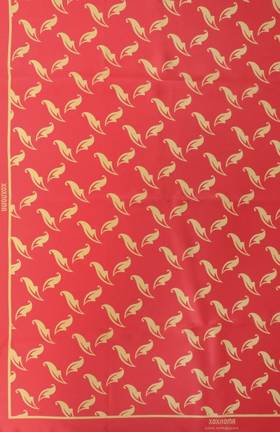 Шелковый платок ХОХЛОМА Х АЛЕНА АХМАДУЛЛИНА, арт. WTA1116, фото 4