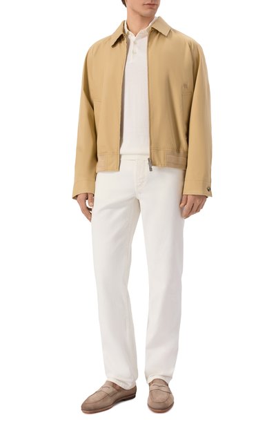 Замшевые пенни-лоферы carlos SANTONI, арт. MCNG19298SI6SEAA, фото 2