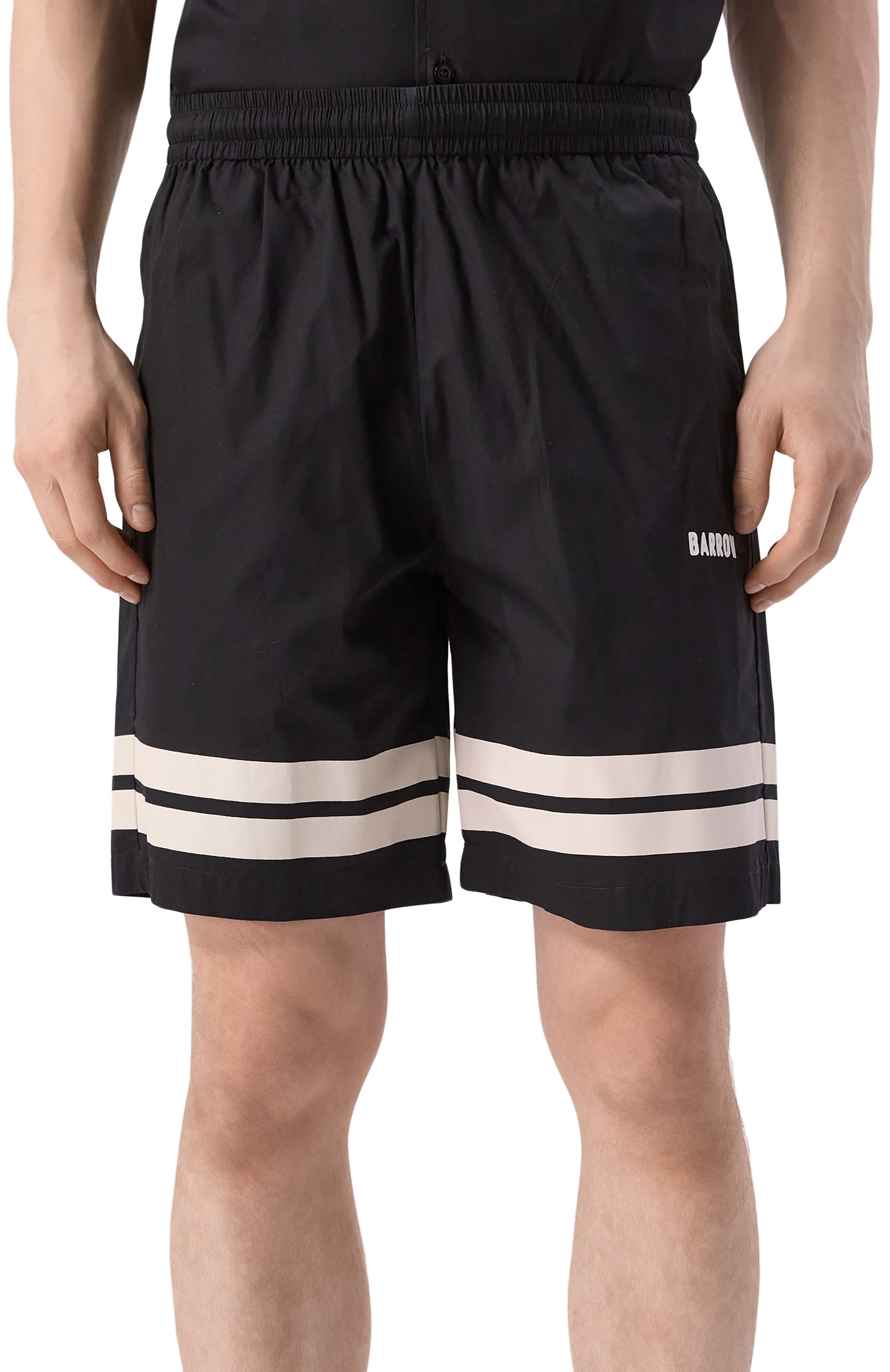 Хлопковые шорты BARROW, арт. S5BWMABE042, фото 3