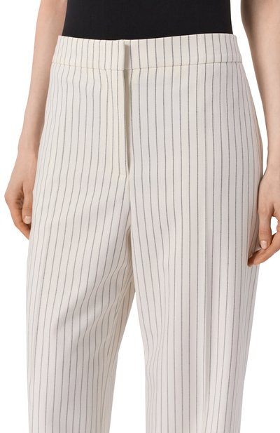 Брюки HUGO белого цвета по цене 26950 руб., арт. 50537612, фото 5 Брюки HUGO, арт. 50537612, фото 5