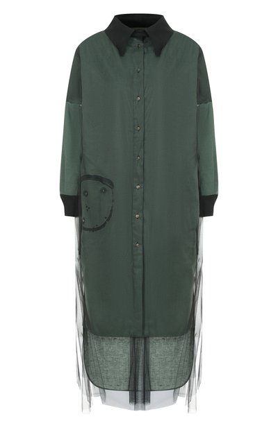 Женское льняное платье MIDGARD PARIS, арт. DS25LN-OS-GN