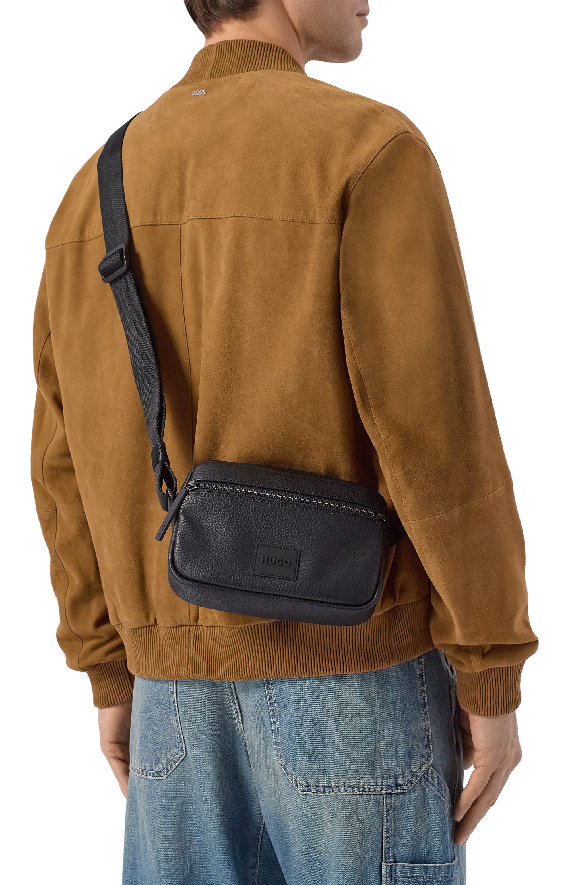 Сумка ethon 2.0 HUGO черного цвета по цене 17950 руб., арт. 50558454, фото 2 Сумка ethon 2.0 HUGO, арт. 50558454, фото 2