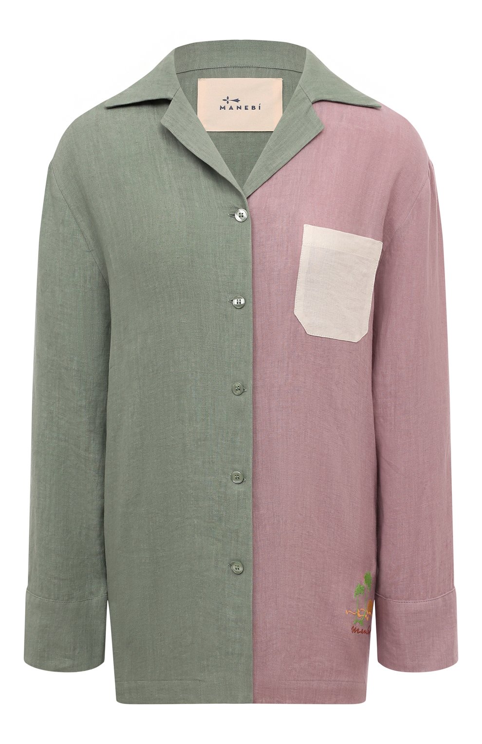 Льняная рубашка MANEBI, арт. A70NA, фото 1
