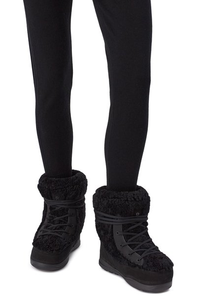 Полусапоги la plagne из овчины BOGNER черного цвета по цене 56750 руб., арт. 32447064, фото 3 Полусапоги la plagne из овчины BOGNER, арт. 32447064, фото 3