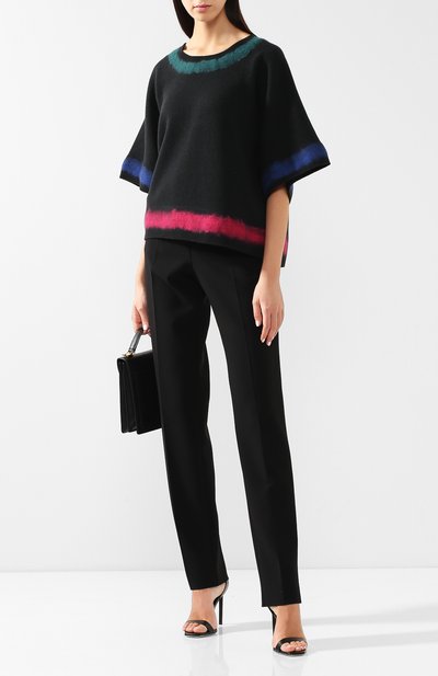 Шерстяные брюки со стрелками GIORGIO ARMANI, арт. 8WHPP02B/T001J, фото 2