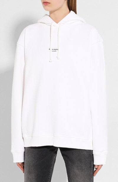Хлопковое худи ACNE STUDIOS, арт. AI0049, фото 3