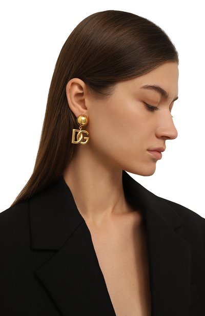 Клипсы DOLCE & GABBANA, арт. WEN6P6 W1111/G0LD, фото 2