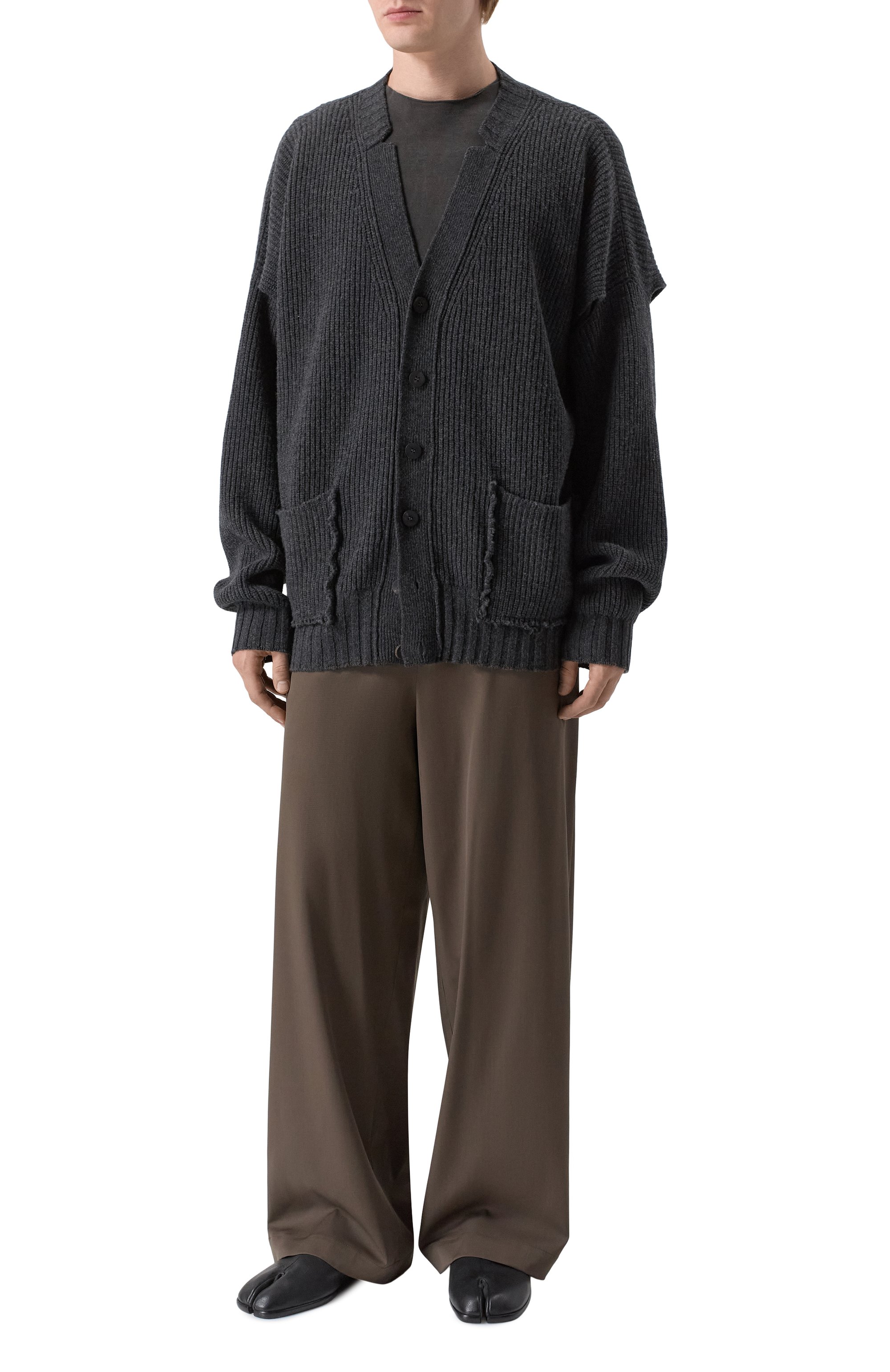 Кардиган из кашемира и шерсти ISABEL BENENATO, арт. UK41S26, фото 2