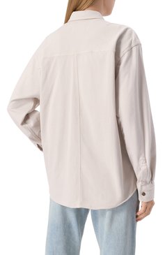 Хлопковая рубашка ISABEL MARANT ETOILE, арт. 25PCH0206FA/C1N06E, фото 4