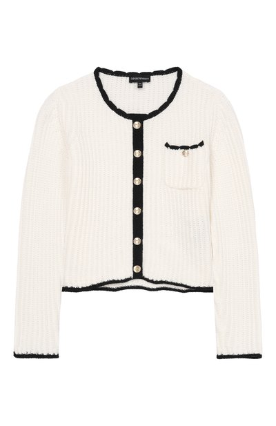 Хлопковый кардиган EMPORIO ARMANI, арт. EG000752/AF22776