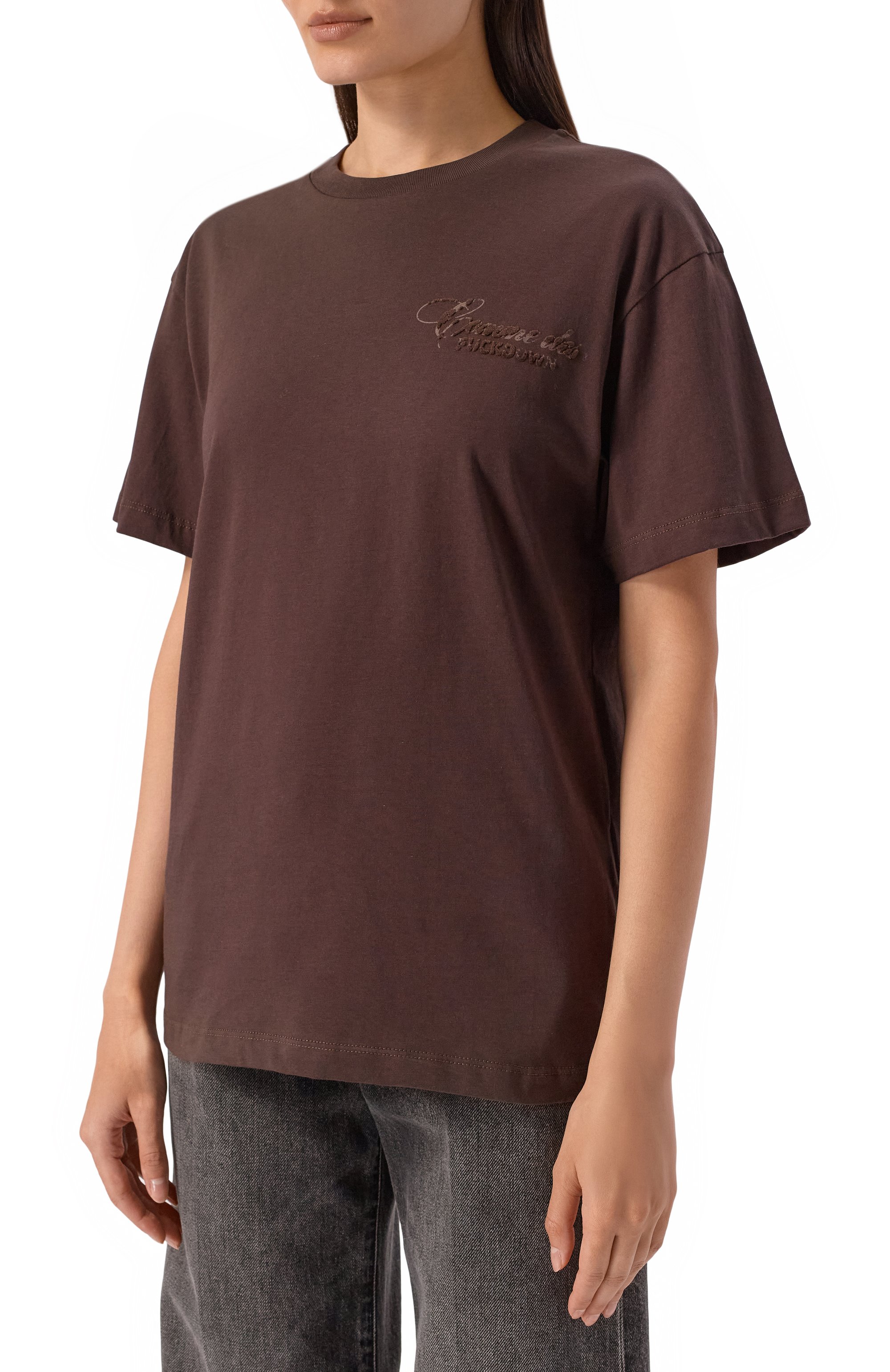 Хлопковая футболка COMME DES FUCKDOWN, арт. CFABW01397, фото 3