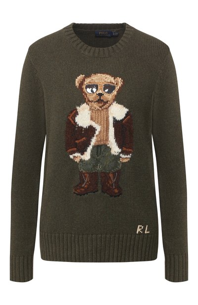 Женский хлопковый свитер POLO RALPH LAUREN, арт. 211783974